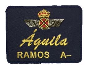 Parche vuelo Patrulla Águila personalizado